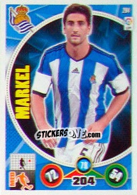 Cromo Markel - Liga BBVA 2014-2015. Adrenalyn XL n. 294 - Panini