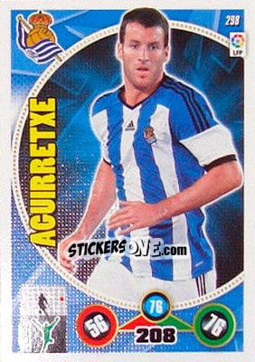 Sticker Imanol Aguirretxe - Liga BBVA 2014-2015. Adrenalyn XL n. 298 - Panini
