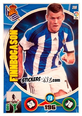 Sticker Alfreð Finnbogason - Liga BBVA 2014-2015. Adrenalyn XL n. 306 - Panini