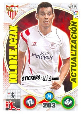 Sticker Kolodziejczak - Liga BBVA 2014-2015. Adrenalyn XL n. 310bis - Panini