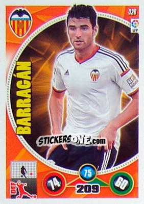 Sticker Antonio Barragán - Liga BBVA 2014-2015. Adrenalyn XL n. 326 - Panini