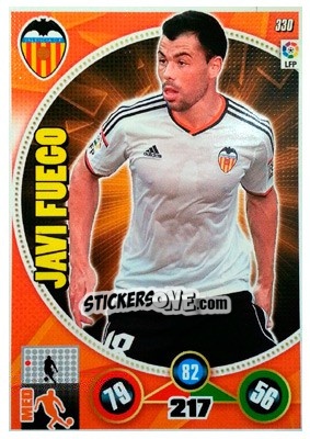 Sticker Javi Fuego - Liga BBVA 2014-2015. Adrenalyn XL n. 330 - Panini