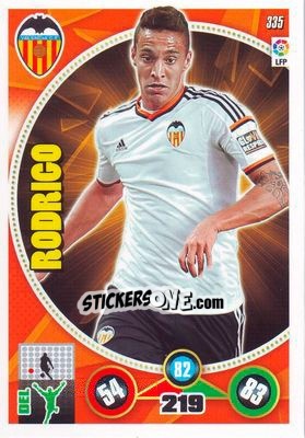 Sticker Rodrigo Moreno - Liga BBVA 2014-2015. Adrenalyn XL n. 335 - Panini