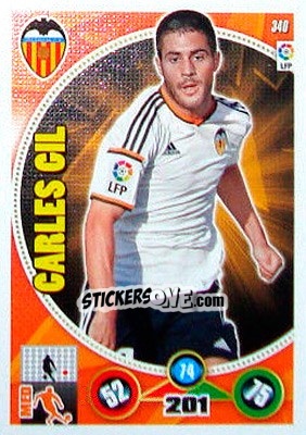 Sticker Carles Gil - Liga BBVA 2014-2015. Adrenalyn XL - Panini