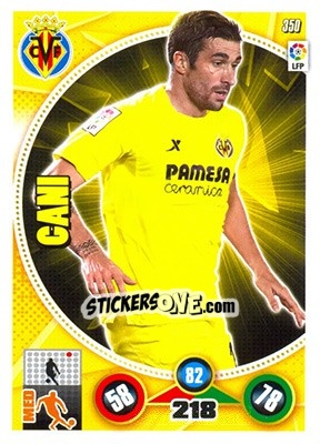 Sticker Cani - Liga BBVA 2014-2015. Adrenalyn XL n. 350 - Panini