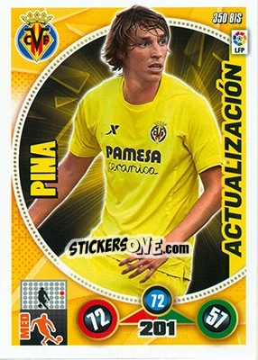 Figurina Pina - Liga BBVA 2014-2015. Adrenalyn XL - Panini