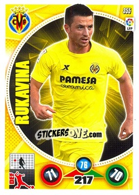 Figurina Antonio Rukavina - Liga BBVA 2014-2015. Adrenalyn XL - Panini