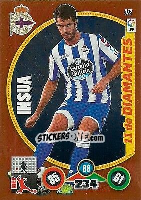 Figurina Pablo Insua - Liga BBVA 2014-2015. Adrenalyn XL - Panini