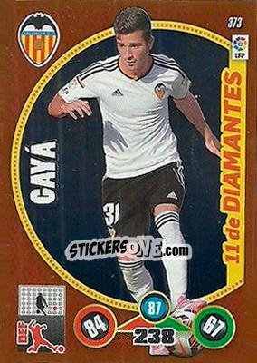 Sticker José Gayá - Liga BBVA 2014-2015. Adrenalyn XL n. 373 - Panini