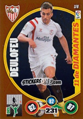Sticker Gerard Deulofeu - Liga BBVA 2014-2015. Adrenalyn XL n. 378 - Panini