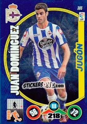 Sticker Juan Domínguez - Liga BBVA 2014-2015. Adrenalyn XL - Panini