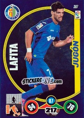 Sticker Lafita - Liga BBVA 2014-2015. Adrenalyn XL n. 387 - Panini