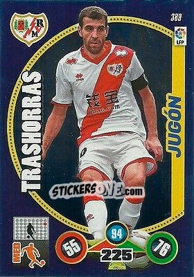 Sticker Roberto Trashorras - Liga BBVA 2014-2015. Adrenalyn XL n. 389 - Panini