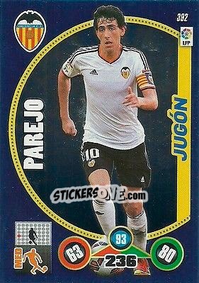 Sticker Dani Parejo - Liga BBVA 2014-2015. Adrenalyn XL n. 392 - Panini