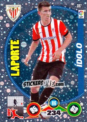 Sticker Aymeric Laporte - Liga BBVA 2014-2015. Adrenalyn XL n. 397 - Panini