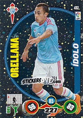 Sticker Fabián Orellana - Liga BBVA 2014-2015. Adrenalyn XL n. 403 - Panini