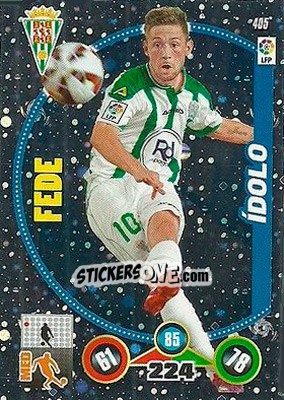 Sticker Fede Cartabia - Liga BBVA 2014-2015. Adrenalyn XL n. 405 - Panini