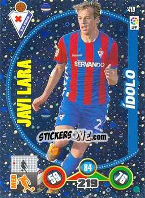 Sticker Javi Lara - Liga BBVA 2014-2015. Adrenalyn XL n. 410 - Panini