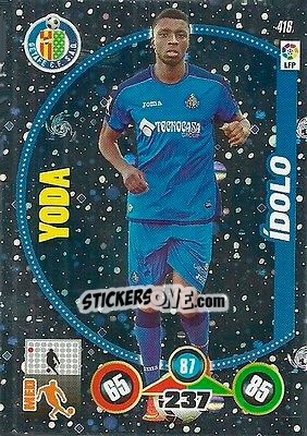 Cromo Karim Yoda - Liga BBVA 2014-2015. Adrenalyn XL n. 416 - Panini