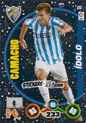Sticker Ignacio Camacho - Liga BBVA 2014-2015. Adrenalyn XL n. 423 - Panini