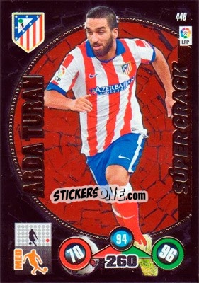Sticker Arda Turán - Liga BBVA 2014-2015. Adrenalyn XL - Panini