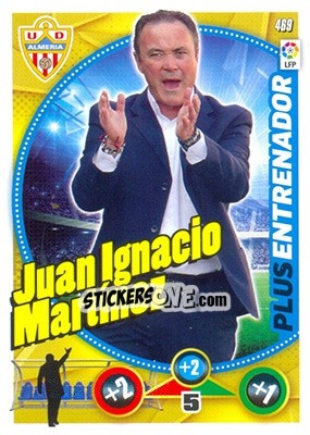 Sticker Juan Ignacio Martínez - Liga BBVA 2014-2015. Adrenalyn XL n. 469 - Panini