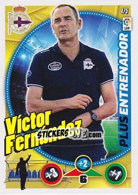 Figurina Víctor Fernández - Liga BBVA 2014-2015. Adrenalyn XL - Panini