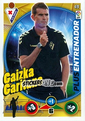 Sticker Gaizka Garitano - Liga BBVA 2014-2015. Adrenalyn XL n. 476 - Panini