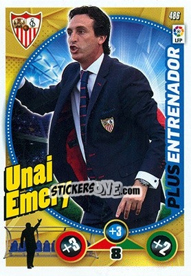 Sticker Unai Emery - Liga BBVA 2014-2015. Adrenalyn XL n. 486 - Panini