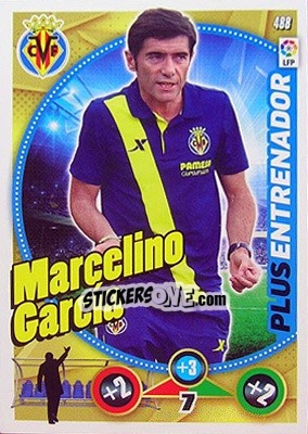 Sticker Marcelino García - Liga BBVA 2014-2015. Adrenalyn XL n. 488 - Panini