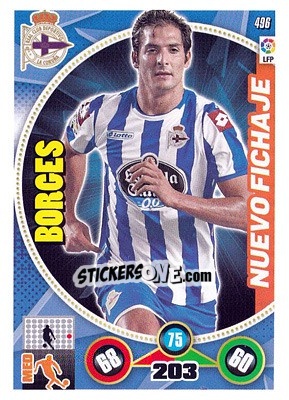 Figurina Borges - Liga BBVA 2014-2015. Adrenalyn XL n. 496 - Panini