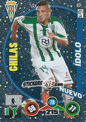 Sticker Ghilas - Liga BBVA 2014-2015. Adrenalyn XL n. 513 - Panini