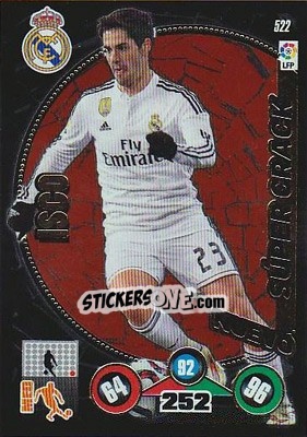 Sticker Isco - Liga BBVA 2014-2015. Adrenalyn XL n. 522 - Panini