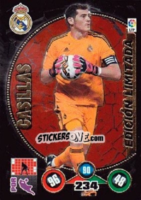 Sticker Iker Casillas - Liga BBVA 2014-2015. Adrenalyn XL n. LE-IC - Panini