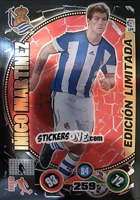 Sticker Iñigo Martínez - Liga BBVA 2014-2015. Adrenalyn XL - Panini