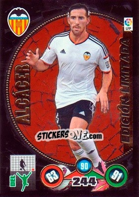 Sticker Paco Alcácer - Liga BBVA 2014-2015. Adrenalyn XL - Panini