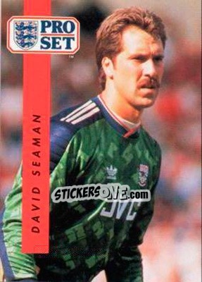 Sticker David Seaman - English Football 1990-1991 n. 1 - Pro Set