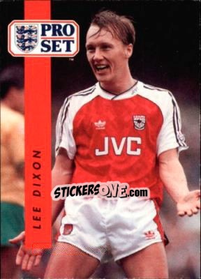 Sticker Lee Dixon - English Football 1990-1991 n. 3 - Pro Set