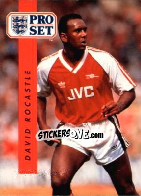 Sticker David Rocastle - English Football 1990-1991 n. 9 - Pro Set