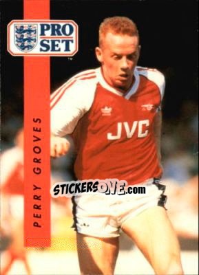 Cromo Perry Groves - English Football 1990-1991 n. 11 - Pro Set
