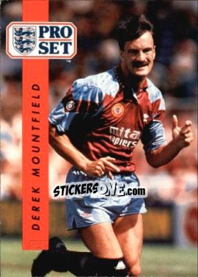 Sticker Derek Mountfield - English Football 1990-1991 n. 18 - Pro Set