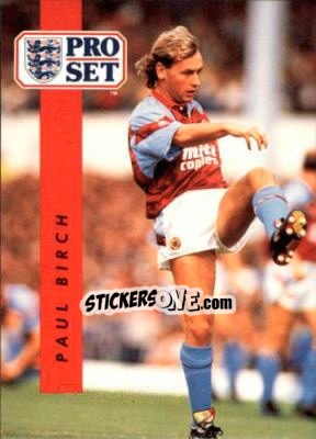 Sticker Paul Birch - English Football 1990-1991 n. 21 - Pro Set