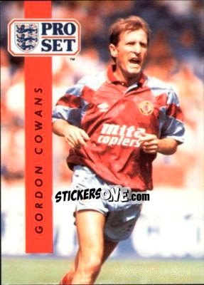 Sticker Gordon Cowans - English Football 1990-1991 - Pro Set