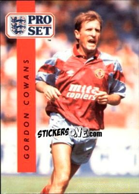 Sticker Gordon Cowans - English Football 1990-1991 n. 22 - Pro Set