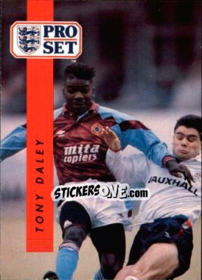 Sticker Tony Daley - English Football 1990-1991 n. 24 - Pro Set