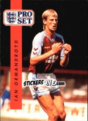 Sticker Ian Ormandroyd - English Football 1990-1991 n. 27 - Pro Set