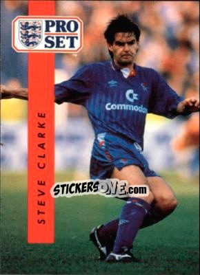 Sticker Steve Clarke - English Football 1990-1991 - Pro Set