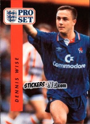Sticker Dennis Wise - English Football 1990-1991 n. 33 - Pro Set