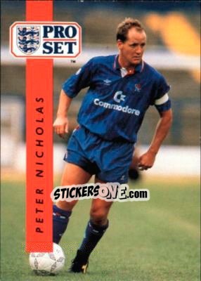 Sticker Peter Nicholas - English Football 1990-1991 n. 34 - Pro Set