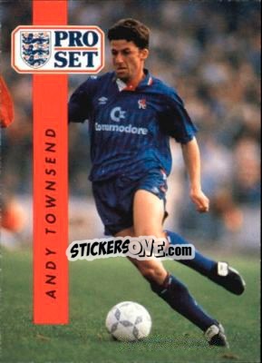 Sticker Andy Townsend - English Football 1990-1991 - Pro Set